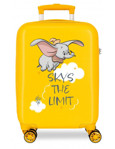 4461326 ABS SUITCASE 50CM 4W. DUMBO OCHRE